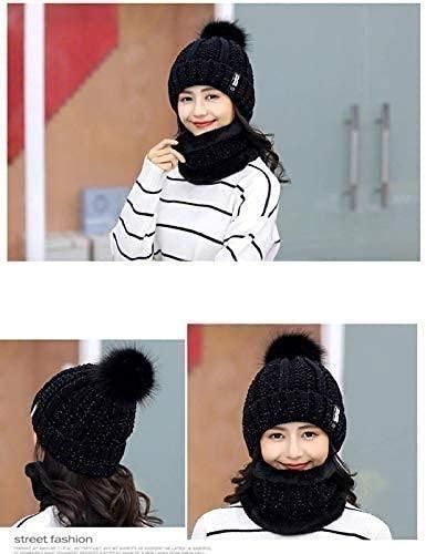 Men Woolen Cap with Face Cover (Pack of 2)